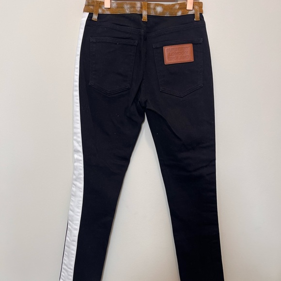 Burberry black denim with white stripe - Picture 2 of 4